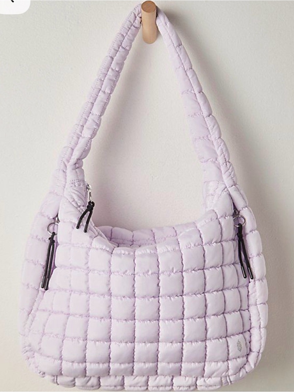 Free People Quilted Carryall ROSE WASH  - PINK VIOLET - NWT